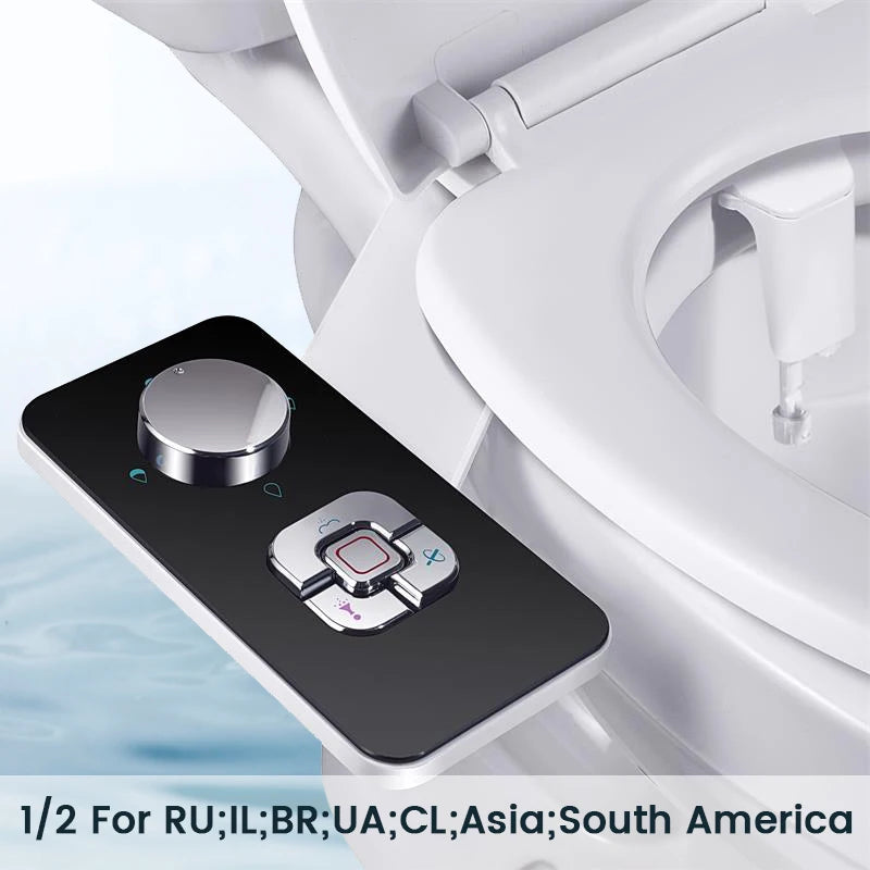 Ultra-thin Bidet Toilet Seat Attachment