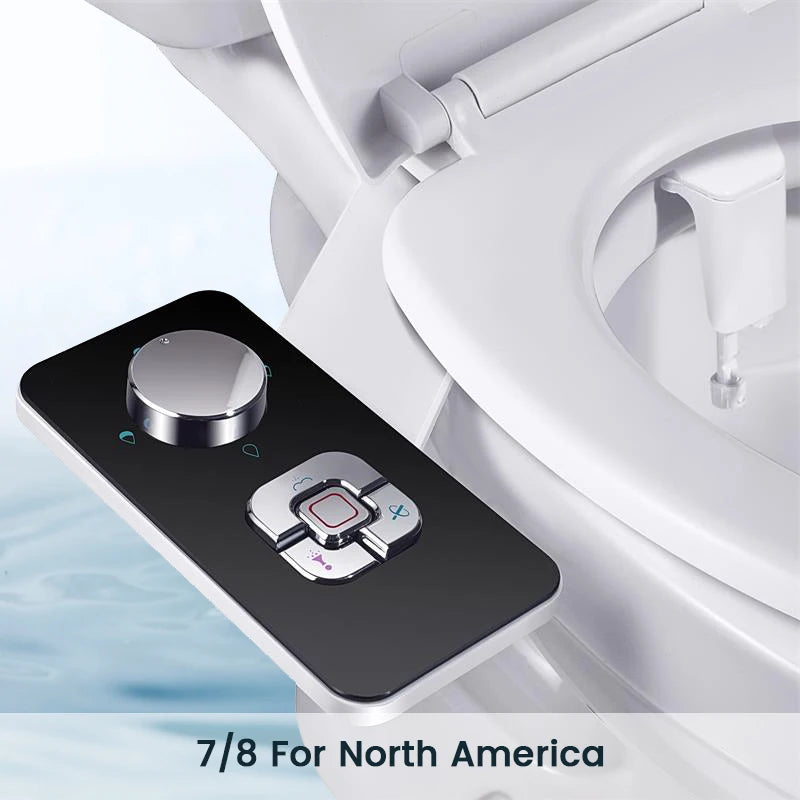Ultra-thin Bidet Toilet Seat Attachment