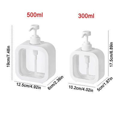 Clear Liquid Soap Dispensers