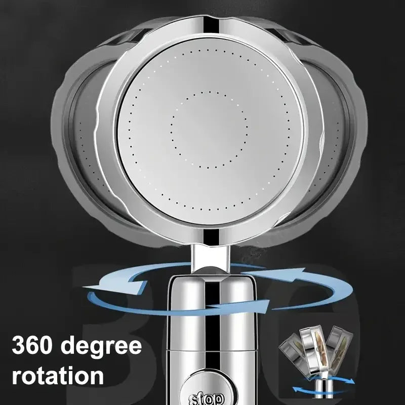 Handheld Turbo Fan Shower Head