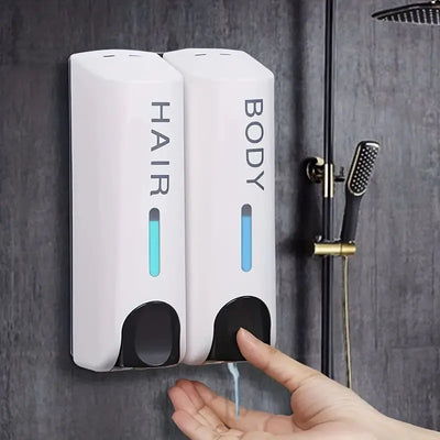 Wall-mount Shower Gel and Shampoo Dispenser