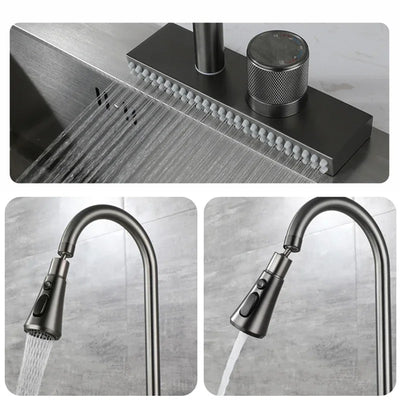 Waterfall Kitchen Faucet