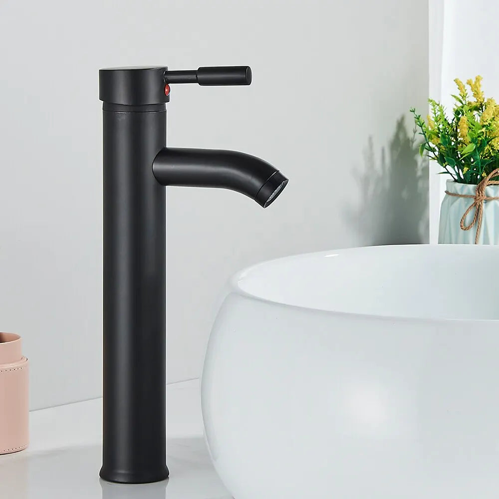 Matte Black Bathroom Faucet