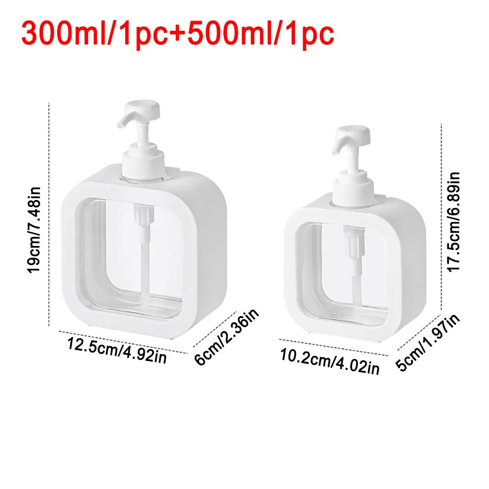 Clear Liquid Soap Dispensers