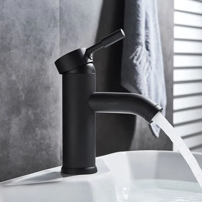 Matte Black Bathroom Faucet